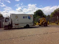 BT Openreach Cable Installation Unit At Aldershot TE 1
